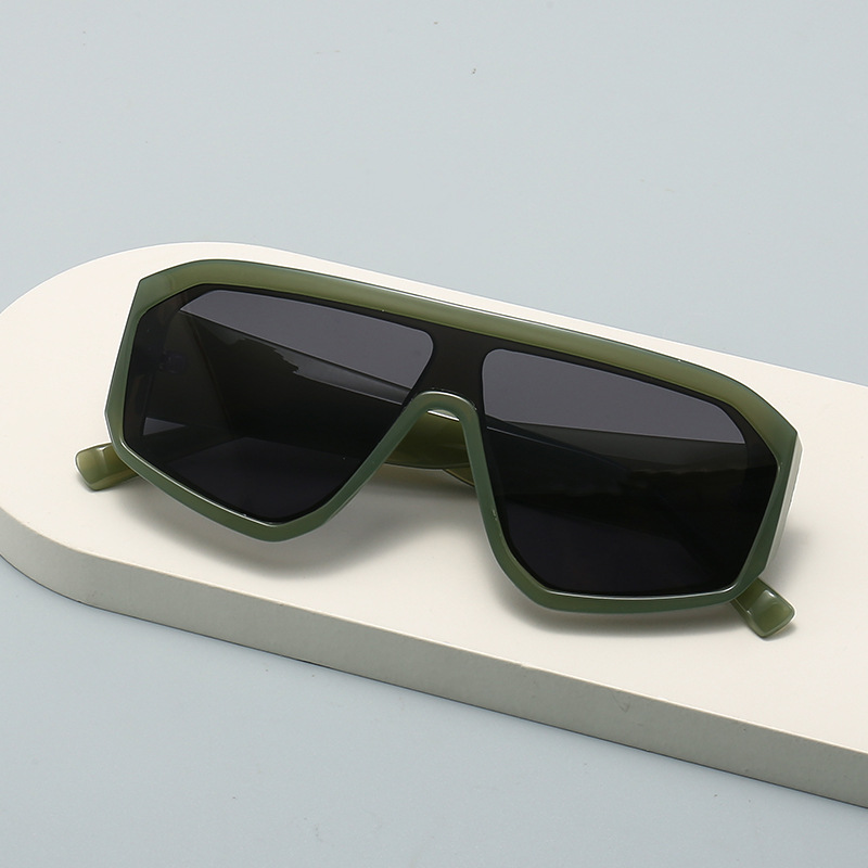 Sunglasses Oversized Square - Nieuwe Y2K Grote Frame Verbinding Body