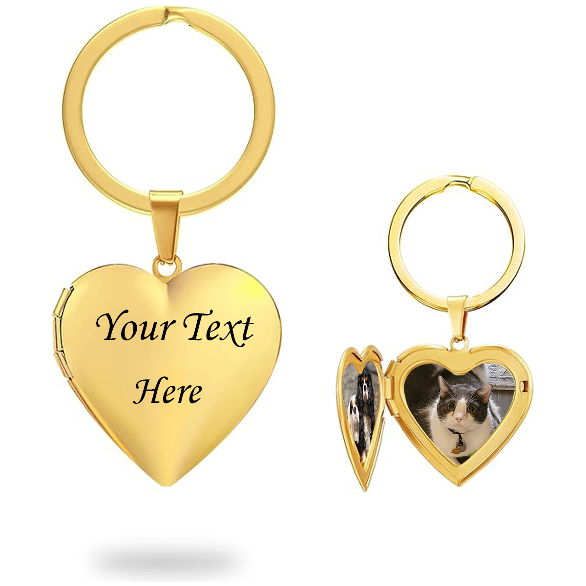 Women Accessories Images - Op Maat Gemaakte Sleutelhanger, Roestvrijstalen Hart