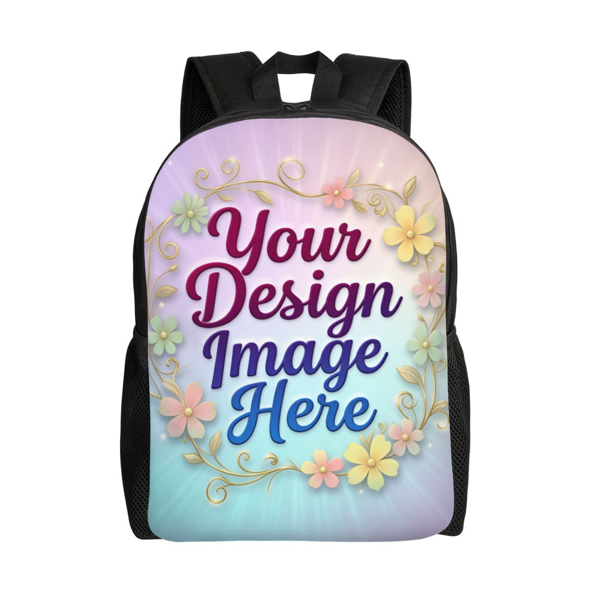 Women Accessories Images - Aangepaste foto-logo-tekst Laptoprugzak Heren Dames Basisboekentas