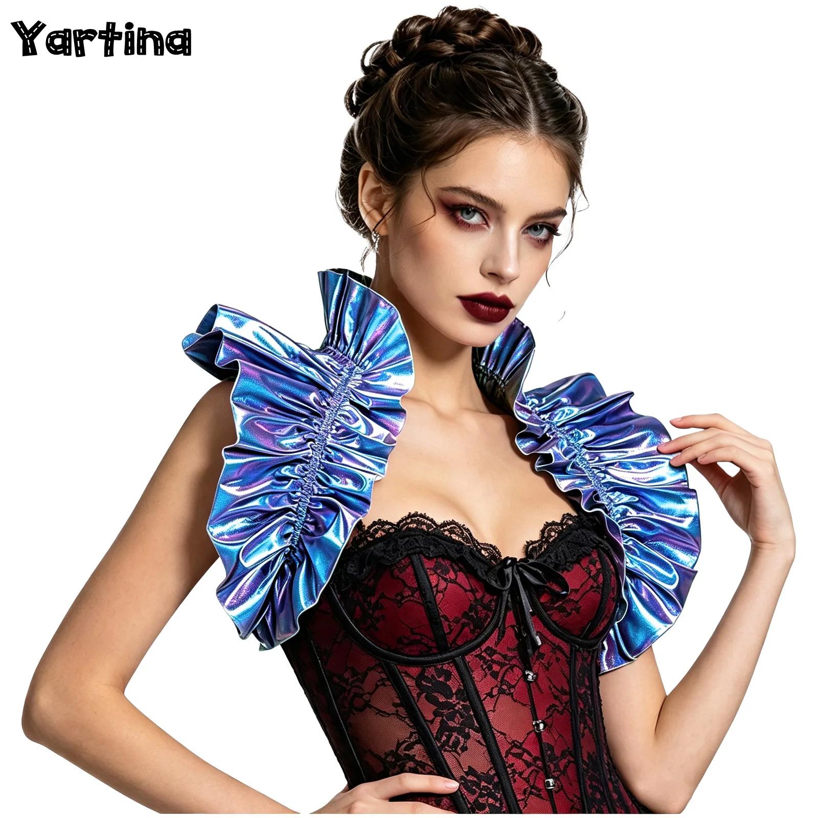 Women'S Victorian Accessories - Dames Victoriaanse Renaissance Schouderomslagdoek Capelet Hologram