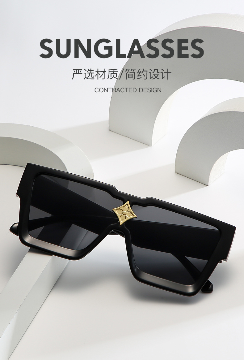 Sunglasses Oversized Square - Trend voor heren en dames Nieuwe