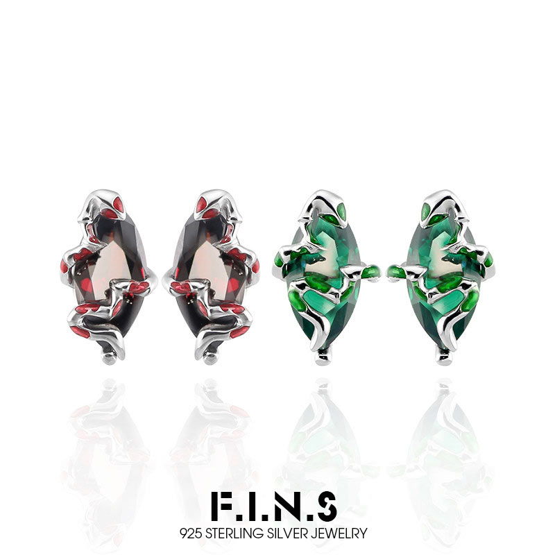 F.I.N.S Punk S925 Sterling Zil - Statement Earrings Oversized recensie en prijs