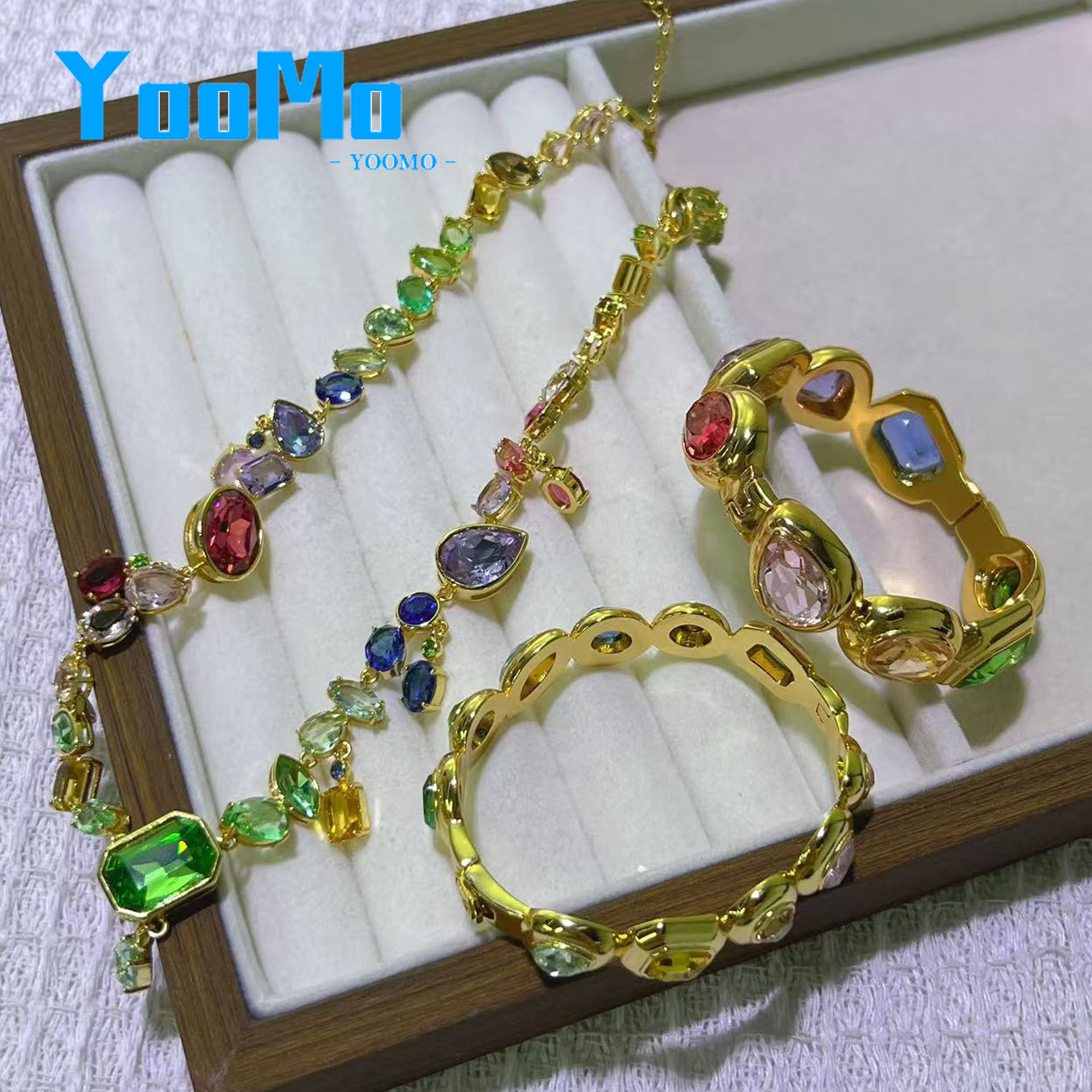 Candy Collection Blauwe Choker - Statement Earrings Oversized recensie en prijs