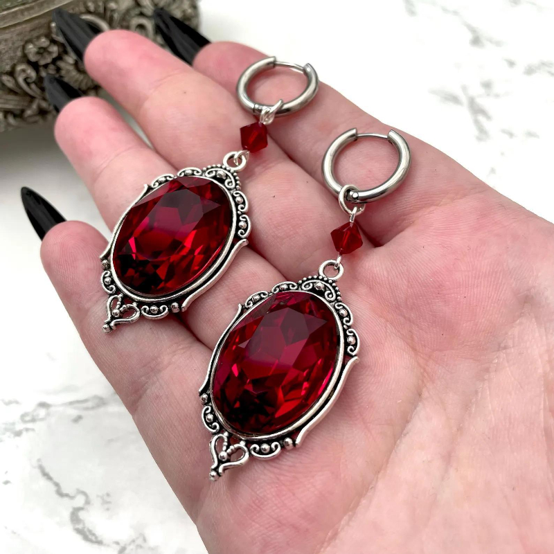 Vampire Cameo Oorbellen, Gotis - Women'S Victorian Accessories recensie en prijs