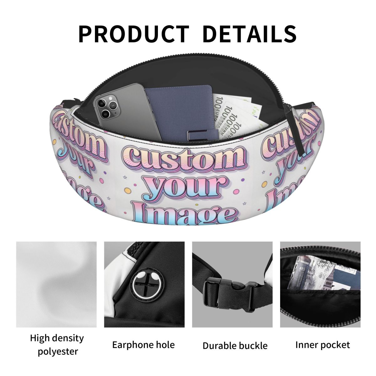 Aangepaste foto-logo tekst heu - Women Accessories Images recensie en prijs