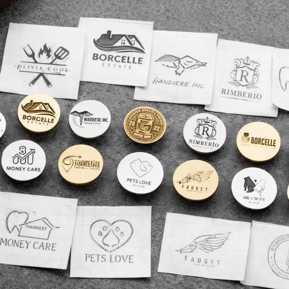 20 mm ronde aangepaste broche, - Women Accessories Images recensie en prijs