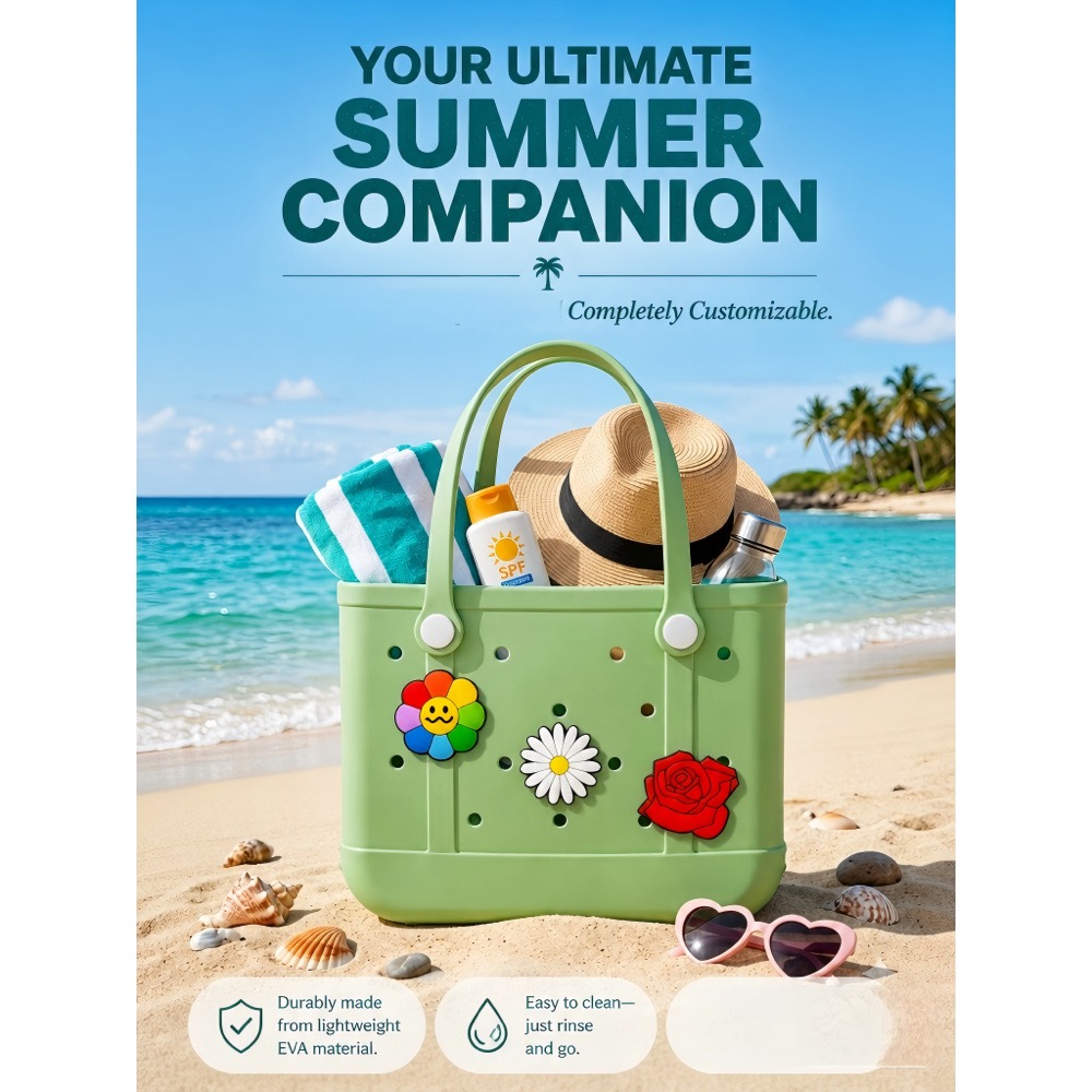 Oversized rubberen strandtas v - Women Accessories Bag recensie en prijs