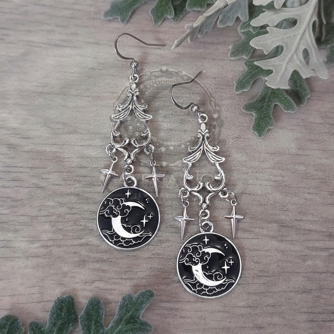 Moon Magic Earring, gotische s - Women'S Victorian Accessories recensie en prijs