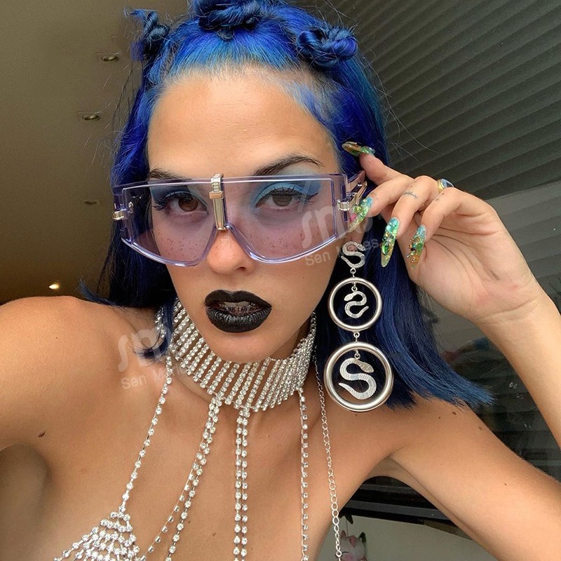 Vierkante oversized zonnebril  - Sunglasses Oversized Square recensie en prijs