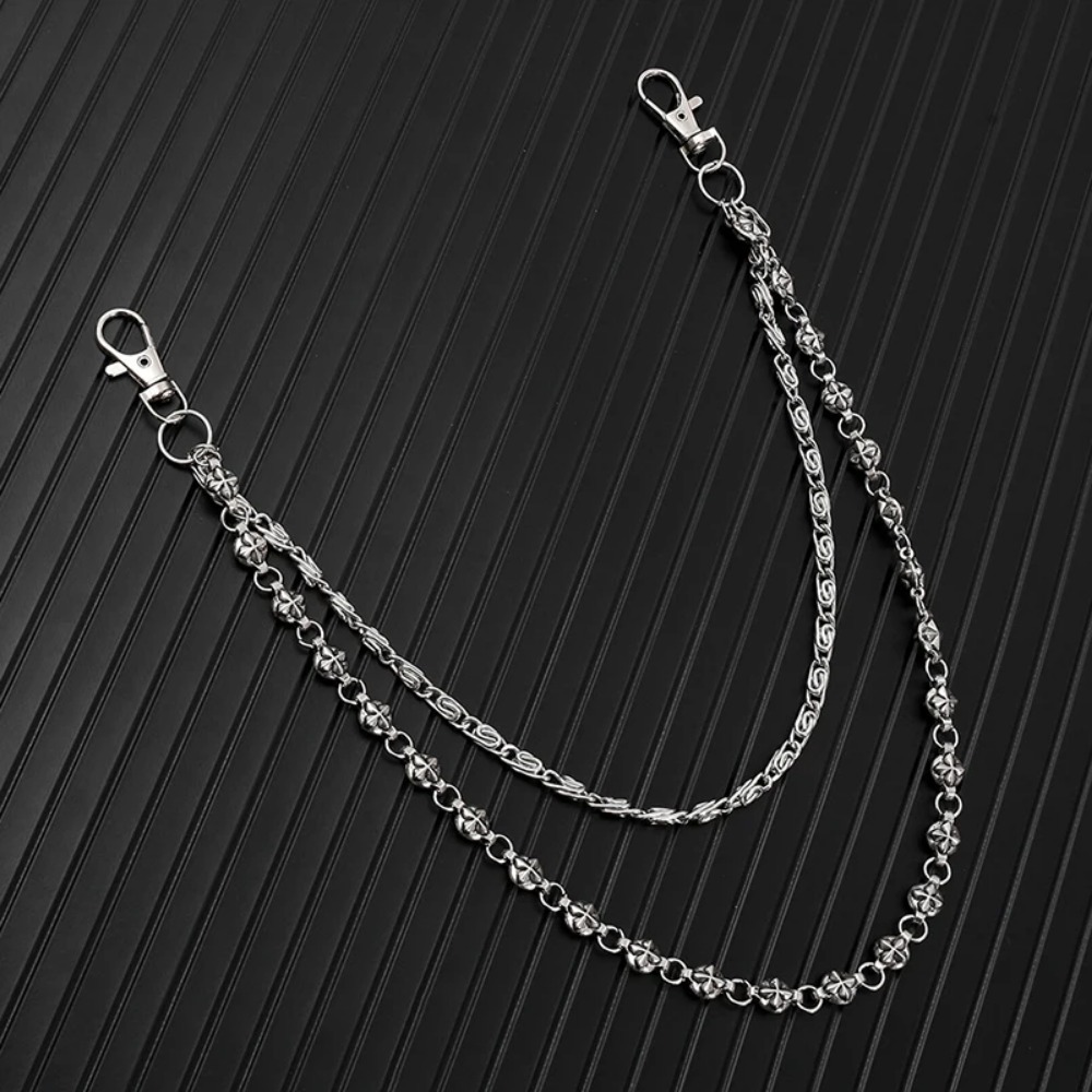 NEWTrendy hiphop dubbellaagse  - Women'S Jeans Accessories Chain recensie en prijs