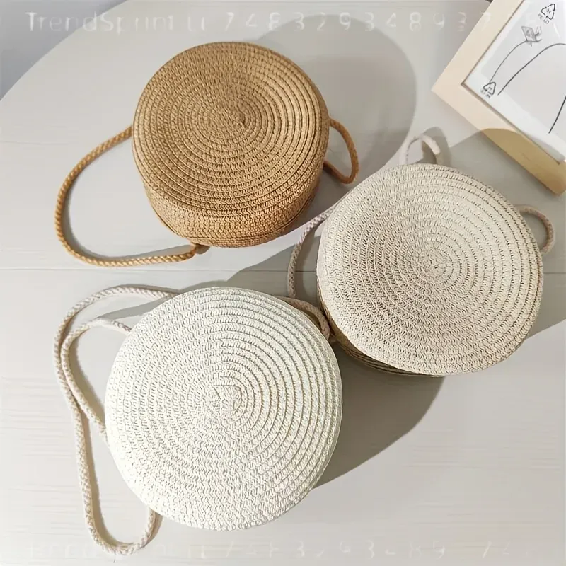 Ronde geweven rotan crossbodyt - Women Accessories Bag recensie en prijs