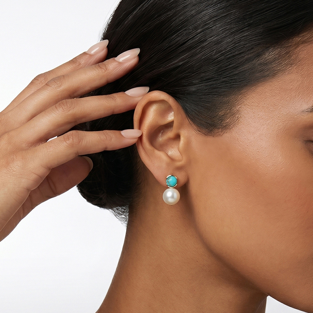 Grote parelbal charme ronde tu - Statement Earrings Oversized recensie en prijs